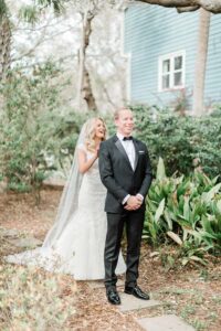 Citadel Beach House Wedding First Look