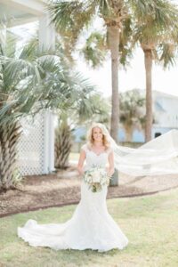 Citadel Beach House Wedding - Bride